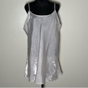 Victoria’s Secret White And Pink Slip Night Gown Dress